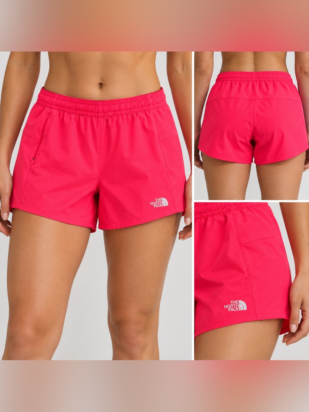 The North Face Wander Shorts Women'Small Athletic Shorts Pink Small